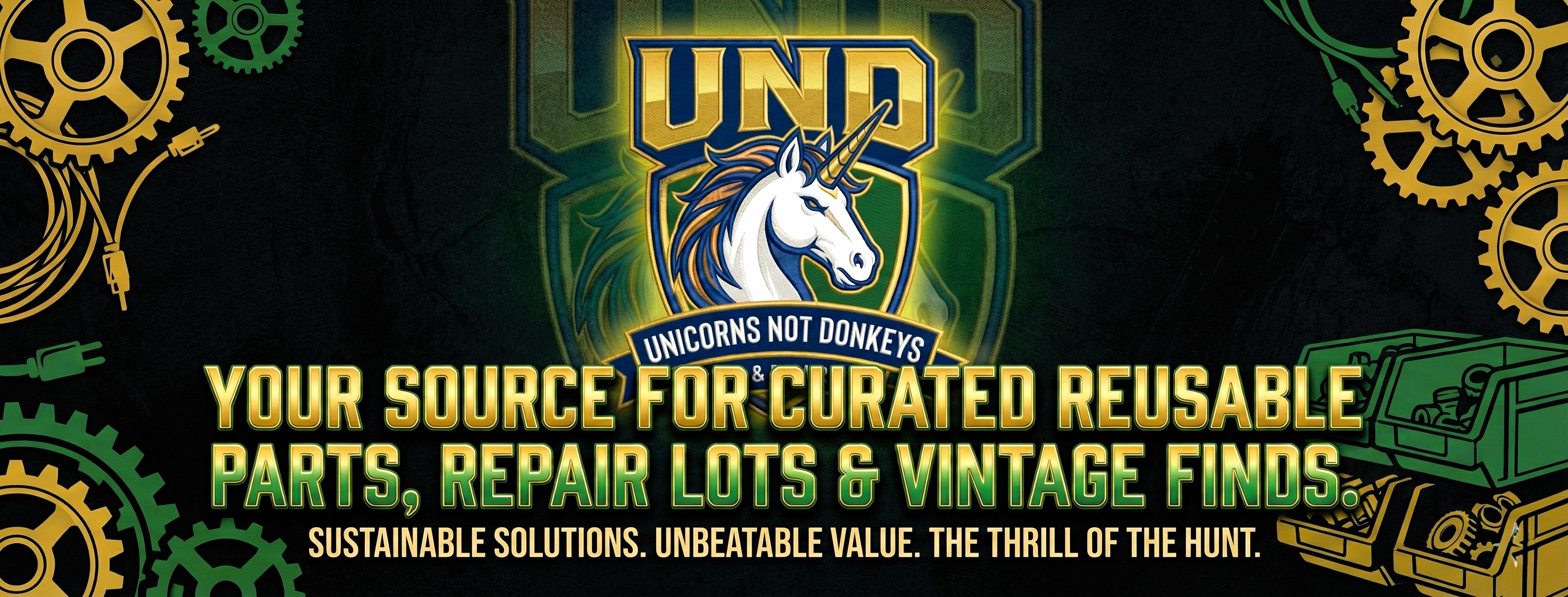 UnicornsNotDonkeys Banner